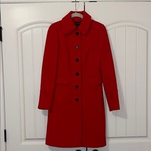 J. Crew Burnt Orange Dress Coat